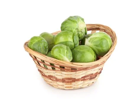 Group of brussels sprouts Stock Photos