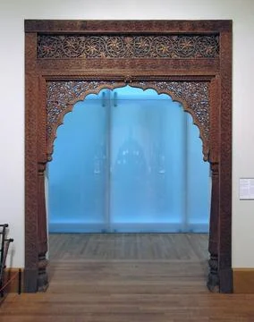 Group of Carved Architectural Elements from the Appleton House, Bronx, NewY.. Stock Photos