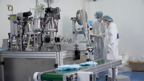 Group of caucasian worker man and woman in ppe suit walking to discussion o.. Stock Footage 246120320