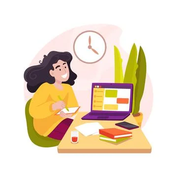 Group chat isolated cartoon vector illustration. Ilustración de archivo