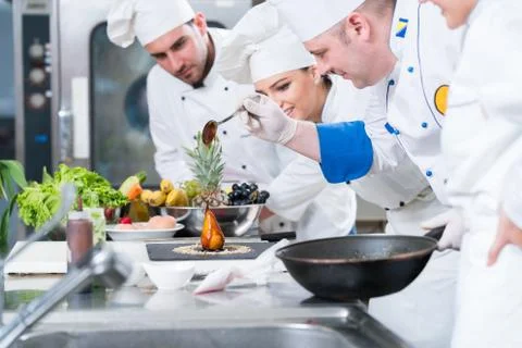 Group of chefs Stock Photos