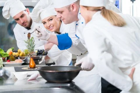 Group of chefs Stock Photos