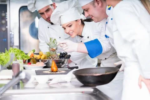 Group of chefs Stock Photos