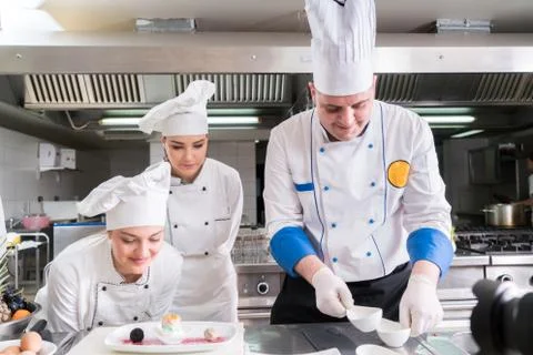 Group of chefs Stock Photos