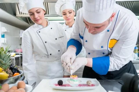 Group of chefs Stock Photos