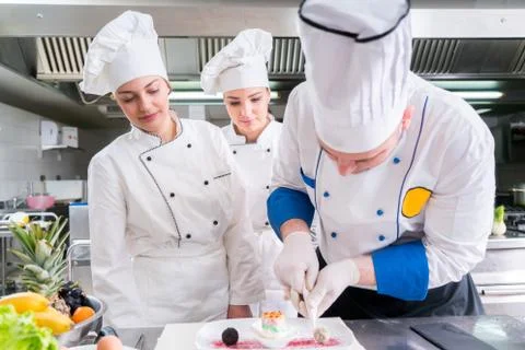 Group of chefs Stock Photos