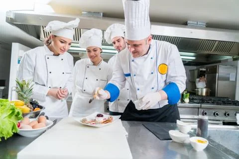 Group of chefs Stock Photos