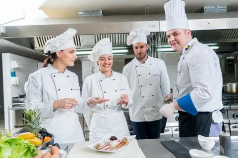 Group of chefs Stock Photos