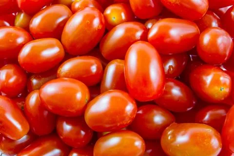 Group of cherry tomatoes Stock Photos