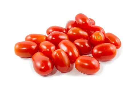Group of cherry tomatoes Foto stock