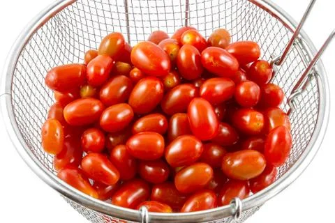 Group of cherry tomatoes Stock Photos