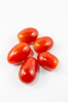 Group of cherry tomatoes Foto stock