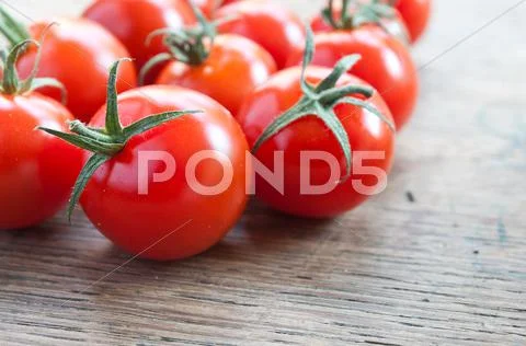 Group Of Cherry Tomatoes