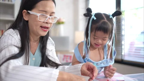 A group children doing learning activities in the classroom Stock Footage 308064851