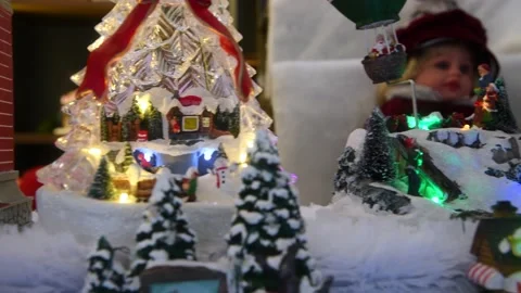 Group of Christmas lanterns Video stock 232867822