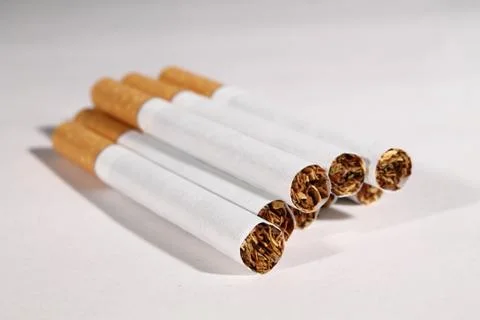 Group cigarettes Stock Photos