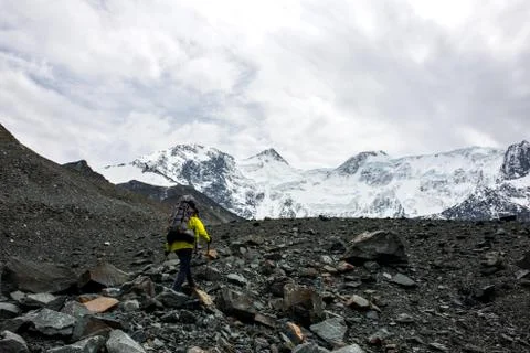 Group of climbers Stock Photos