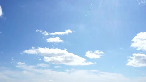 A group of clouds in the sky Stock Footage 133600457