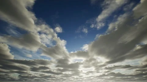 A group of clouds in the sky Stock Footage 155228419