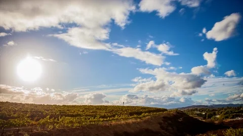 A group of clouds in the sky Video stock 156022005