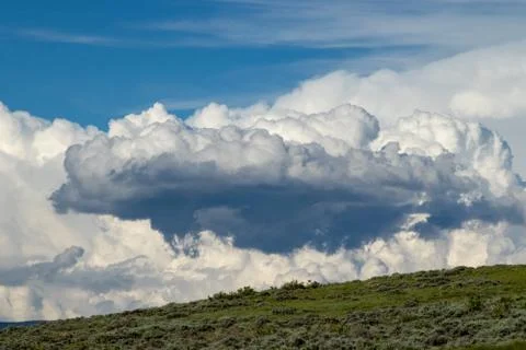 A group of clouds in the sky Stock-Fotos