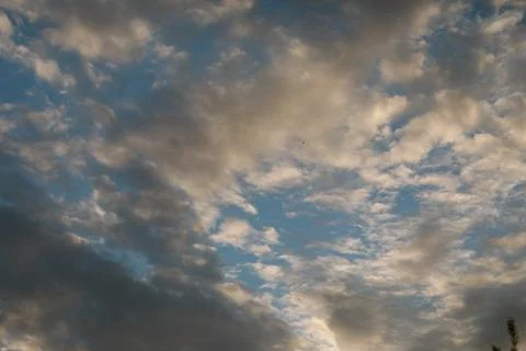 A group of clouds in the sky Stock Photos