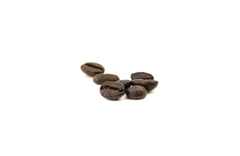 Group of coffee beans Stock Photos