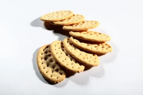 Group of crackers in a semicircle Stock-Fotos