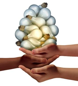 Group Creativity Success Stock Illustration