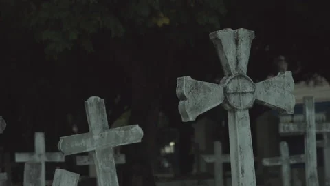 Group of crosses Stock Footage 140011558