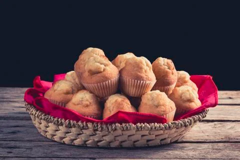 Group of cupcakes Stock Photos