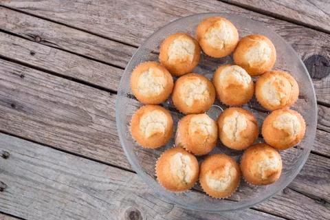 Group of cupcakes Stock Photos