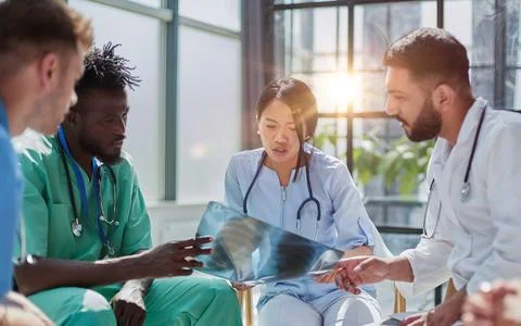 Group of Doctors and nurses Concept Teamwork in hospital for success work and Stock Photos