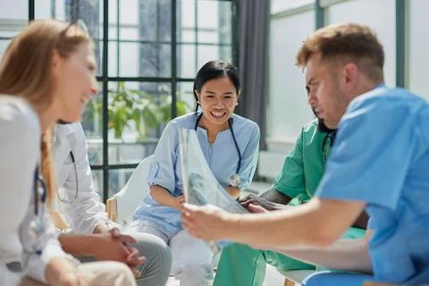Group of Doctors and nurses Concept Teamwork in hospital for success work and Stock Photos