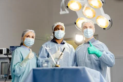 Group of doctors standing together Stock Photos