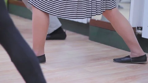 The group doing workout in the gym Stock Footage 74033954