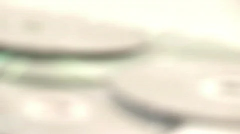 Group of DVD and CD  Stock Footage 474315