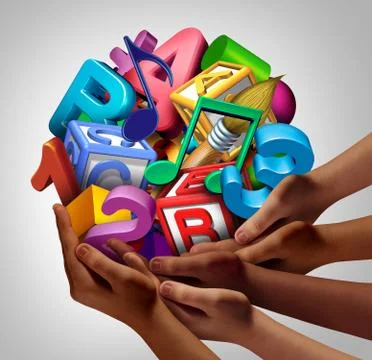 Group Education Partnership 库存插图