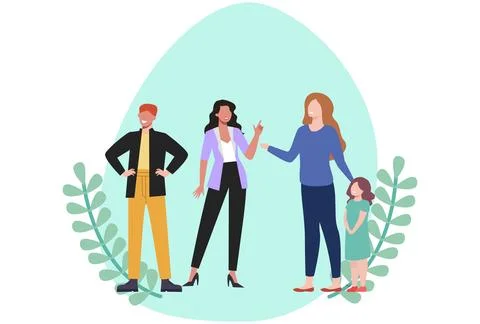 Group Excursion Concept Illustration Stock Illustration