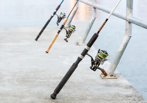 Group of fishhook Stock Photos