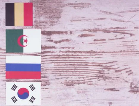 Group of flags Foto stock