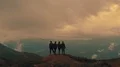 The group of four standing on a mountain top 4k or 4k+ Resolution