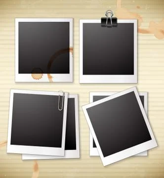 A group of frames Stockillustratie