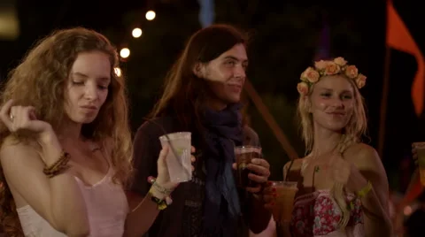 Group of friends dance at a party Stock Footage 63082926