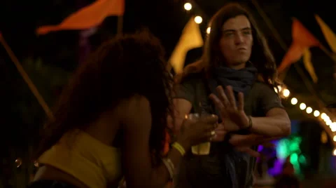 Group of friends dance at a party Stock Footage 63084013