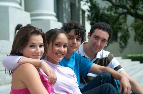 Group of friends Stock Photos