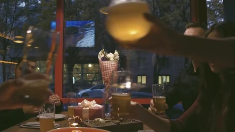 Group of friends spending time making a picnic and a barbeque Stock Footage 99565744