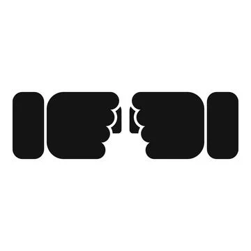 Group friends work icon simple vector. Business partner Illustrazione stock