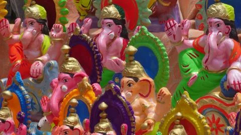Group of ganesha   Stock Photos
