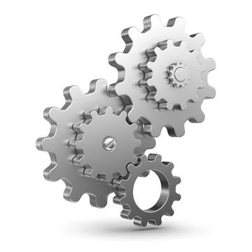 Group of Gear 3d render Copyright: xZoonar.com/ademxpercemx 11679970  스톡 사진